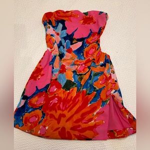 Princess Polly Pink Mini Dress Floral